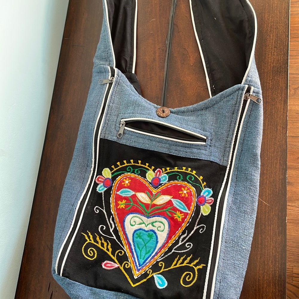 Bohemian looking tote bag